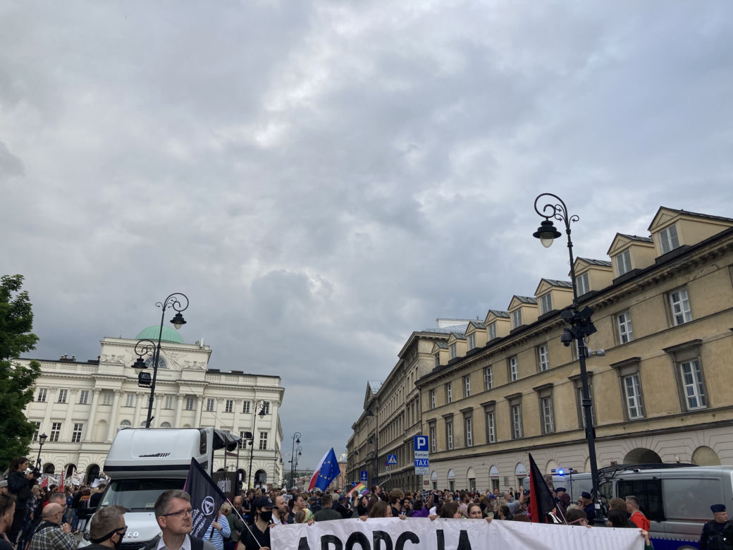 Marsz Strajku Kobiet "Ani jednej więcej!"