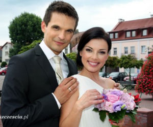 Barwy szczęścia. Ksawery (Sebastian Cybulski), Kasia Górka (Katarzyna Glinka)