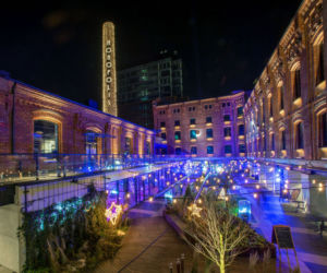 Świąteczne iluminacje robią w Łodzi klimat, Monopolis