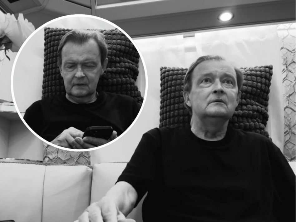 Jan Frycz na nagraniu Krzysztofa Skoniecznego