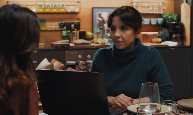 M jak miłość. Kasia (Paulina Lasota), Aneta (Ilona Janyst)