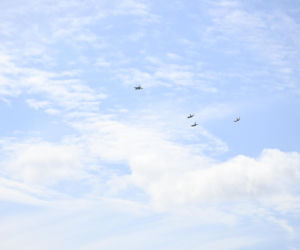Nad Polską przeleciały ultranowoczesne myśliwce F-35!