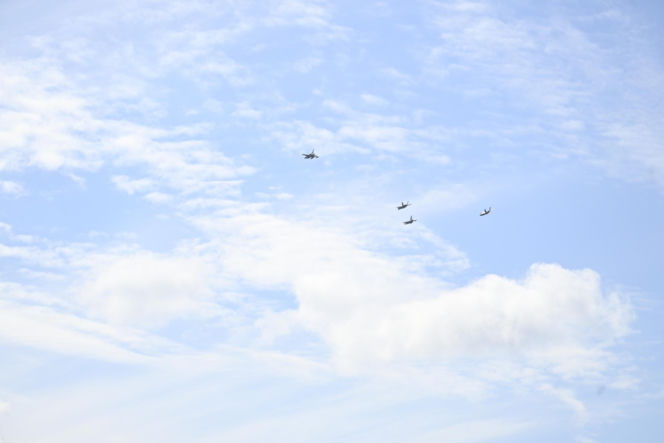 Nad Polską przeleciały ultranowoczesne myśliwce F-35!