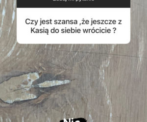 Marcin Hakiel nie wróci do Kasi Cichopek