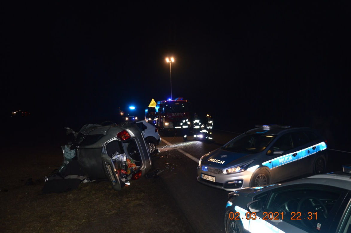 Tragiczny wypadek w Brzozie koło Torunia! 73-latka zmarła w szpitalu