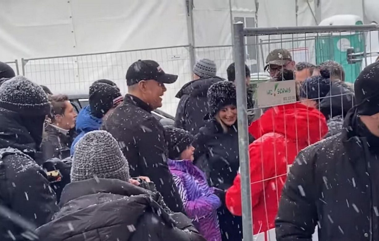 Karol Nawrocki na PŚ w Zakopanem