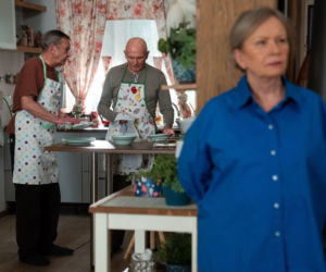 Barwy szczęścia odc. 3363. Basia (Sławomira Łozińska), Tolek (Marek Siudym), Czesław (Marian Jaskulski)