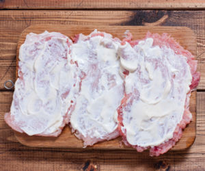 Wieprzowe roladki nadziewane pieczarkami