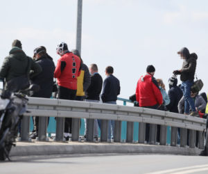 Tłumy podziwiały lądowanie samolotu-giganta na Lotnisku Chopina