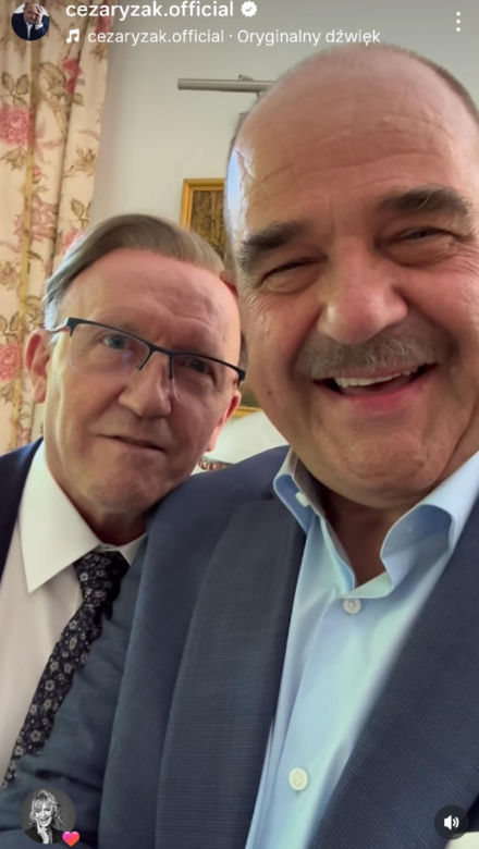 Ranczo nowy sezon 11. Czerepach (Artur Barciś), prezydent Paweł Kozioł (Cezary Żak) na planie