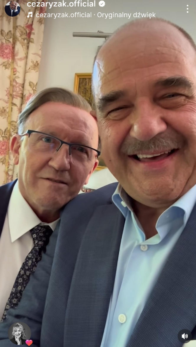 Ranczo nowy sezon 11. Czerepach (Artur Barciś), prezydent Paweł Kozioł (Cezary Żak) na planie