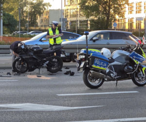 Dramat w Alejach Jerozolimskich. Nie żyje 16-letni motocyklista