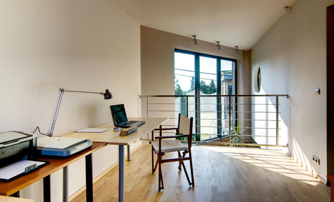 Dom typu kostka z lat 50. został przebudowany