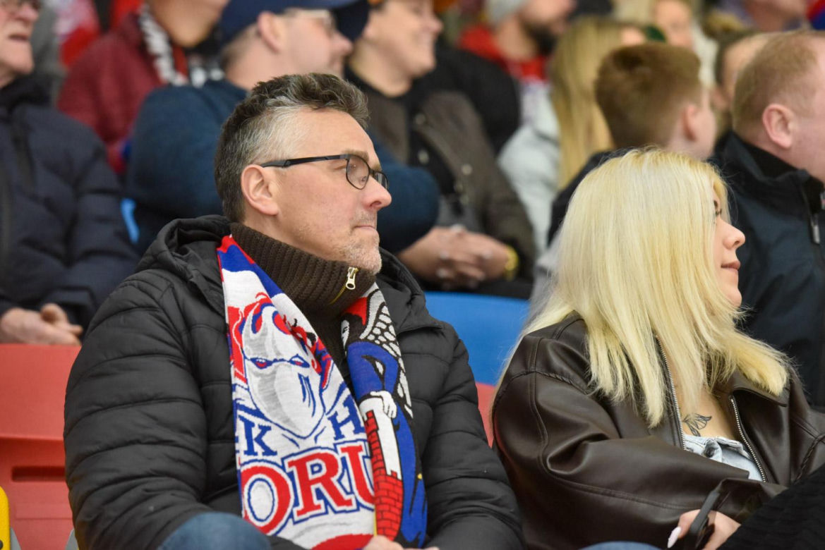 KH Energa Toruń - Unia Oświęcim 4:1, zdjęcia kibiców i zawodników z meczu nr 6