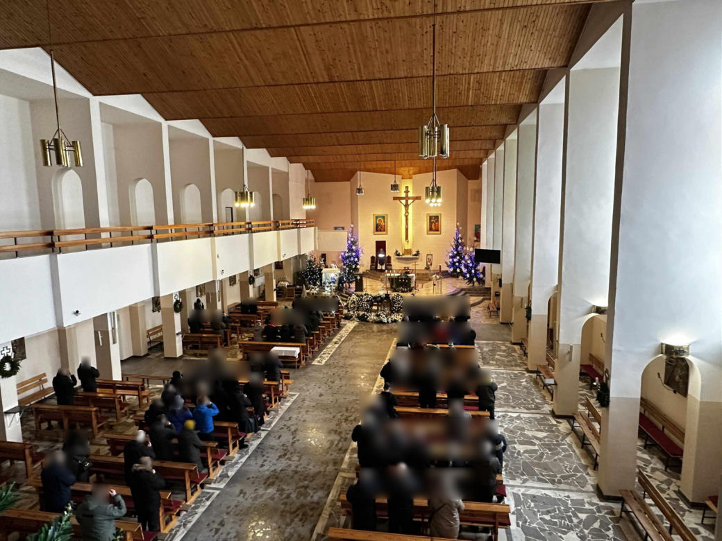 Pogrzeb taksówkarza z Giżycka