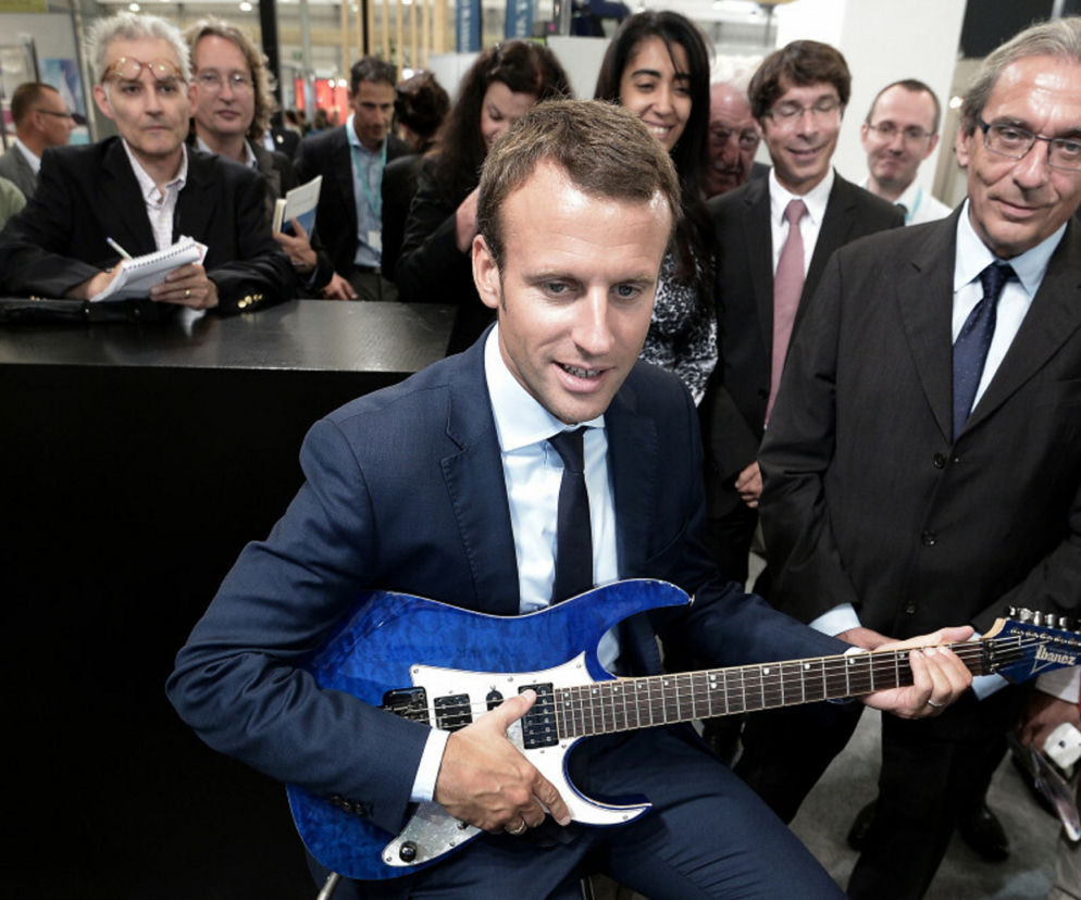 Tak zmieniał się Emmanuel Macron przez lata