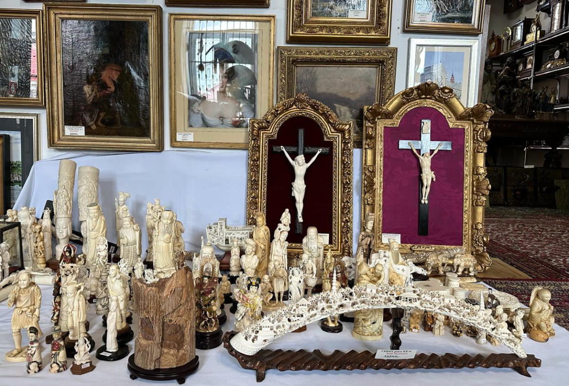 Małopolskie galerie sztuki sprzedawały wyroby z kości słoniowej