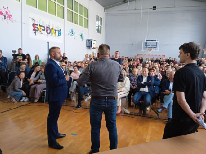 Gorąca dyskusja o zbiornicy w gminie Skórzec