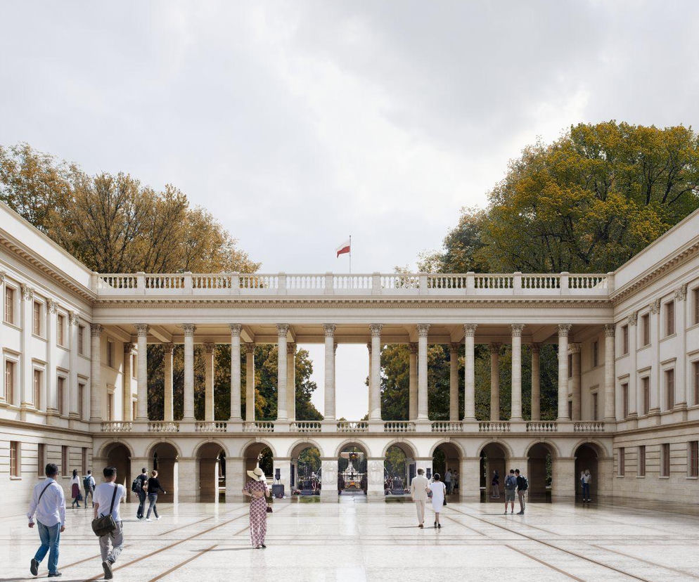 Odbudowa Pałacu Saskiego wciąż w planach, ale WXCA jeszcze nie projektuje