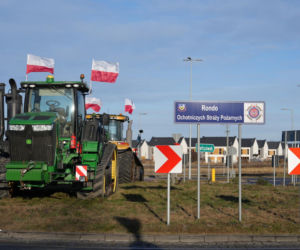 Protest rolników na Dolnym Śląsku