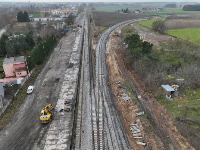 Przebudowa linii 49 Śniadowo – Łomża