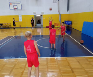 Basket Camp w Grudziądzu. Trening z Kacpą