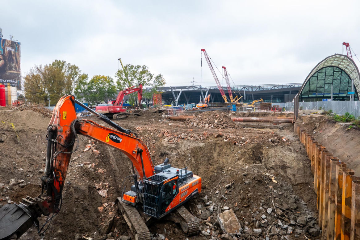 Remont Warszawy Zachodniej, październik 2023