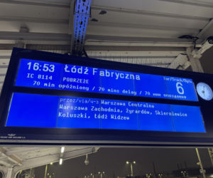 Utrudnienia w Warszawie z powodu pogody