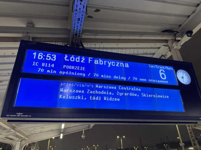 Utrudnienia w Warszawie z powodu pogody