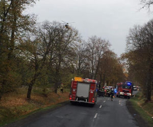 PILNE: KOSZMARNY wypadek na DW 483. Trwa akcja reanimacyjna kierowcy smarta
