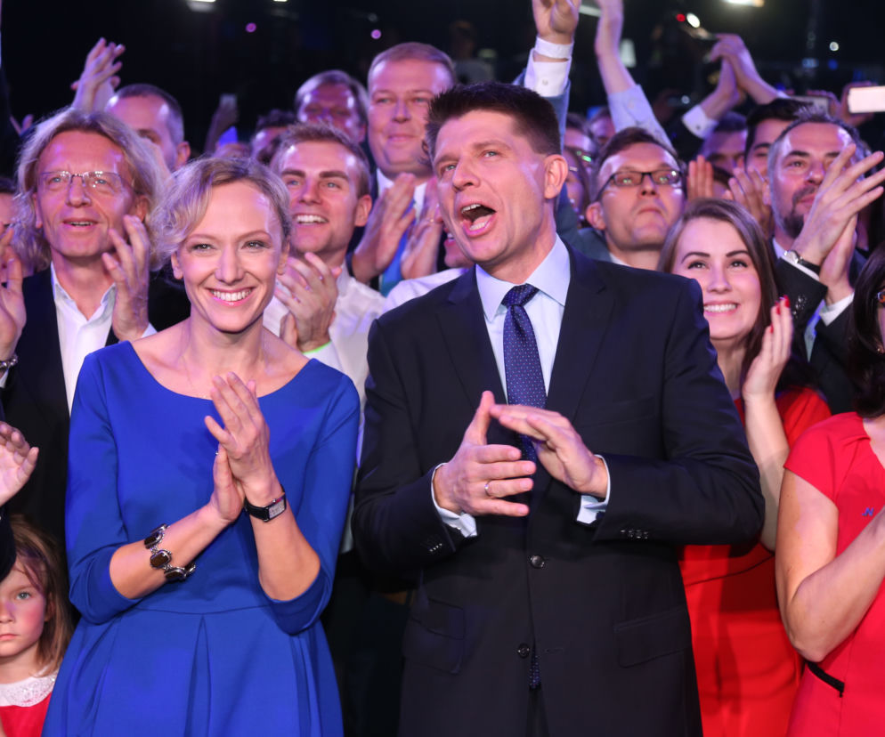 Ryszard Petru z żoną Małgorzatą
