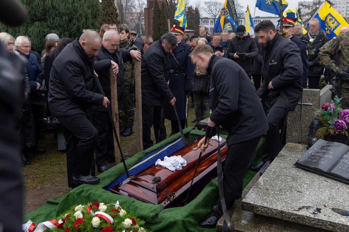Pogrzeb senatora Marka Plury