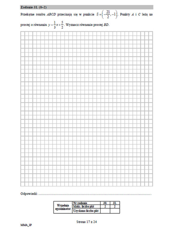 Matura poprawkowa 2019 - MATEMATYKA [ARKUSZE CKE, ZADANIA, ODPOWIEDZI]