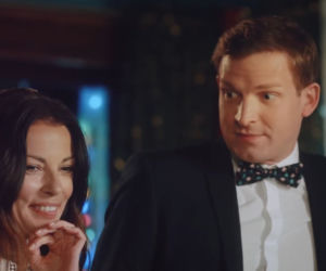 Barwy szczęścia. Kasia (Katarzyna Glinka), Łukasz (Michał Rolnicki)