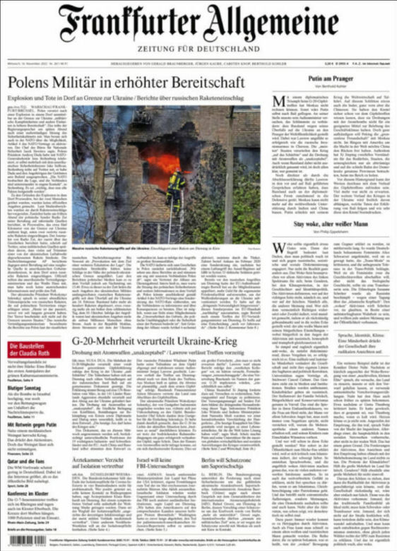Tak zachodnie media piszą o Przewodowie