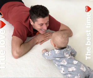 Robert Lewandowski i Klara