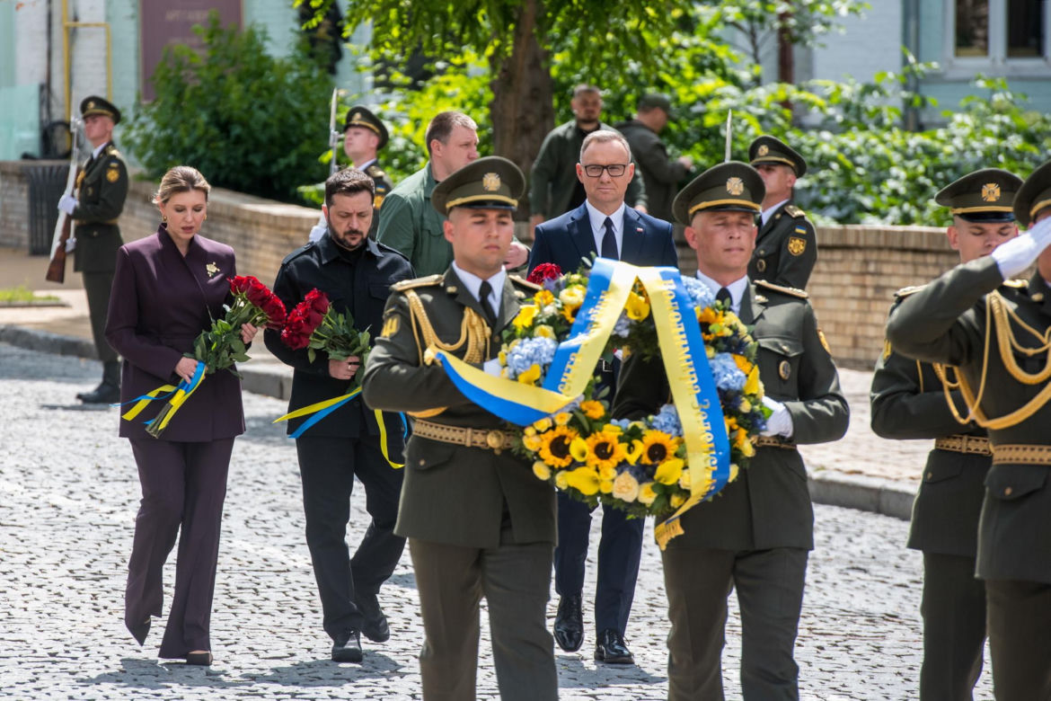 Andrzej Duda w Kijowie
