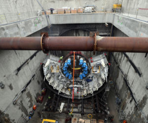 Świnoujście:Budowa tunelu 