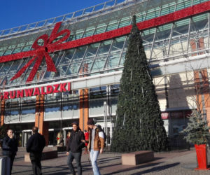 Choinka na Placu Grunwaldzkim
