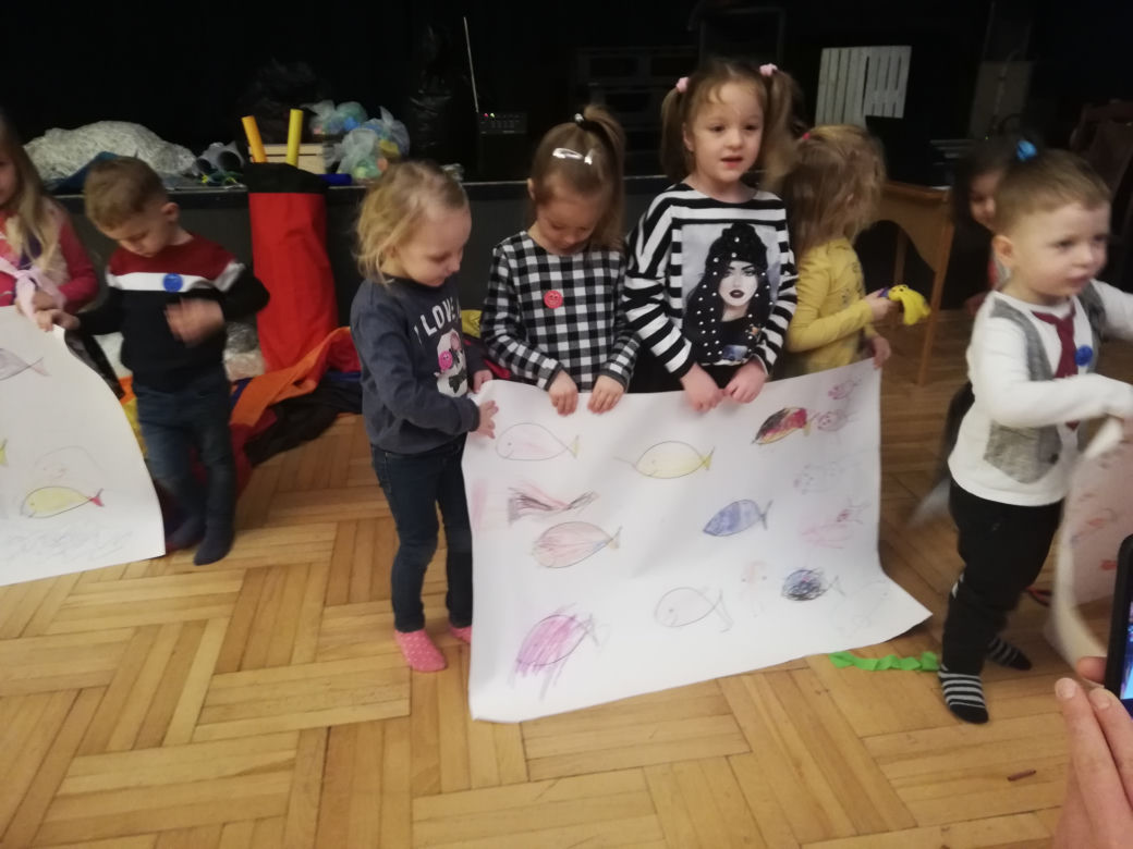 Złota rybka spełniała dziecięce marzenia w Kuźni Artystycznej.