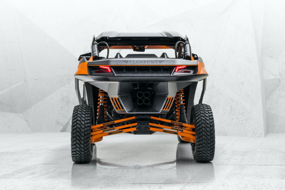 Mansory Xerocole / Can-Am Maverick X3 X RC Turbo RR po tuningu