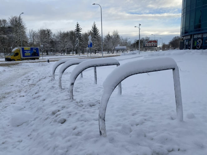 Zima w Olsztynie - 31 grudnia 2025