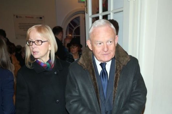 Leszek Miller z żoną