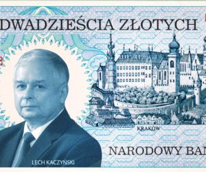 Lech Kaczyński na 20 zł. Narodowy Bank Polski szykuje banknot kolekcjonerski
