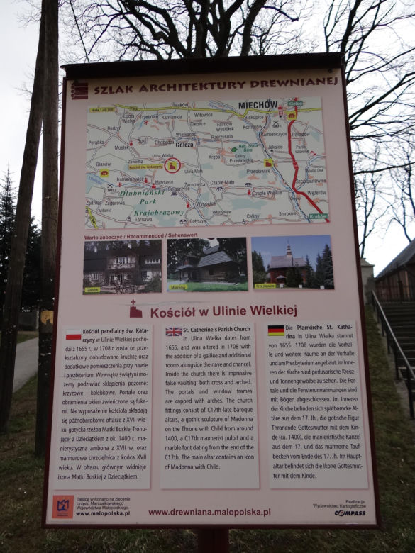 To najpiękniejsza małopolska wieś. Tamtejszy kościół poświęcił biskup z Krakowa