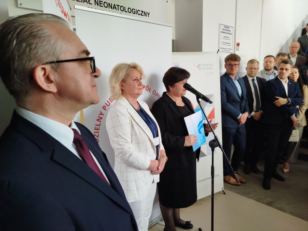 Odnowiony oddział noworodkowy wraz z częścią położniczą w mińskim szpitalu zapewni ciężarnym, rodzącym i maluchom nowoczesne warunki