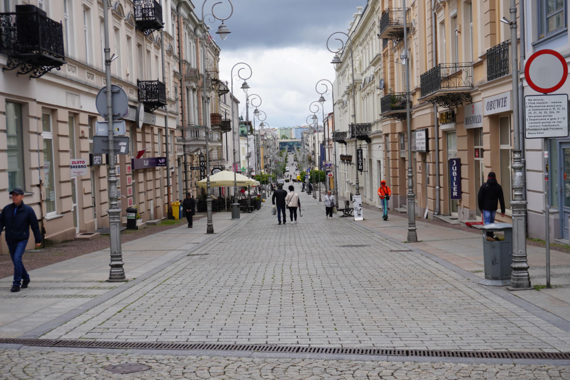 Ulica Sienkiewicza w Kielcach