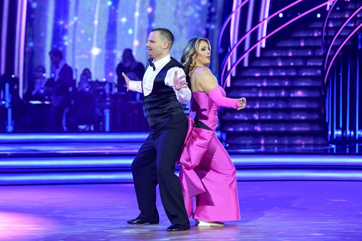 Dagmara Kaźmierska w siódmym odcinku "Dancing with the stars. Taniec z gwiazdami"