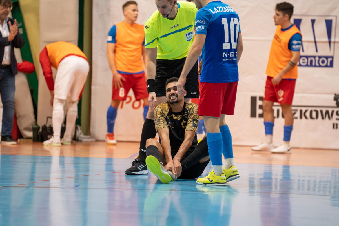 FOGO Futsal Ekstraklasa: KS Constract Lubawa - Piast Gliwice 1:2