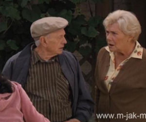 M jak MIŁOŚĆ. Lucjan Mostowiak (Witold Pyrkosz), Barbara (Teresa Lipowska)